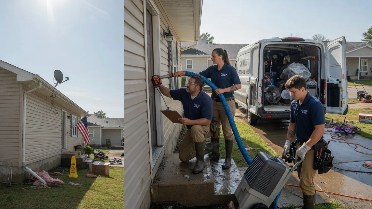 Ceiling Water Damage Restoration in Ithaca, NE near me